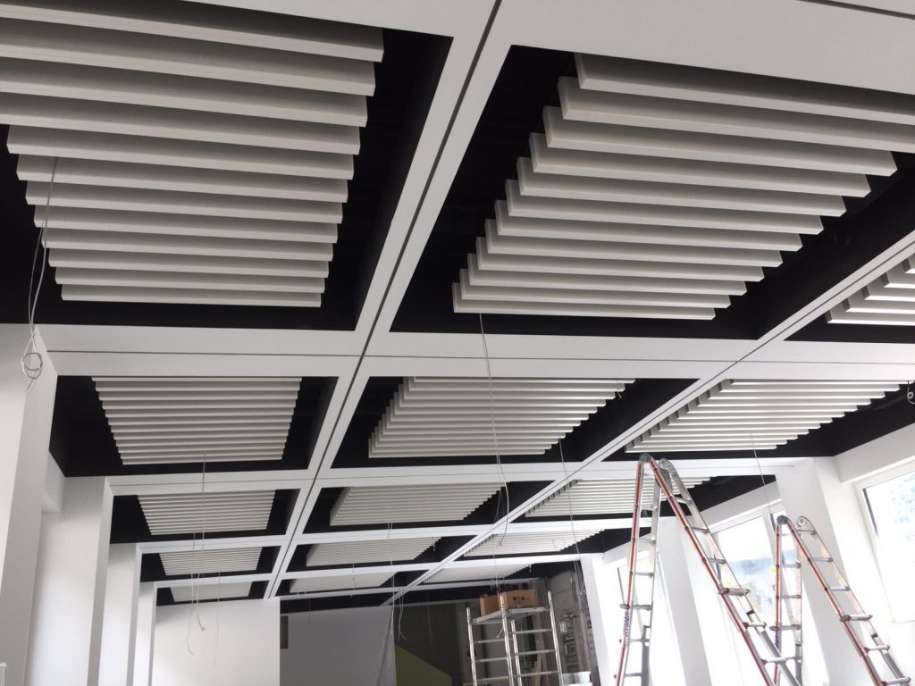This is a white false ceiling.