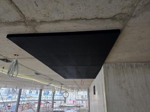 Isolation collé contre la dalle